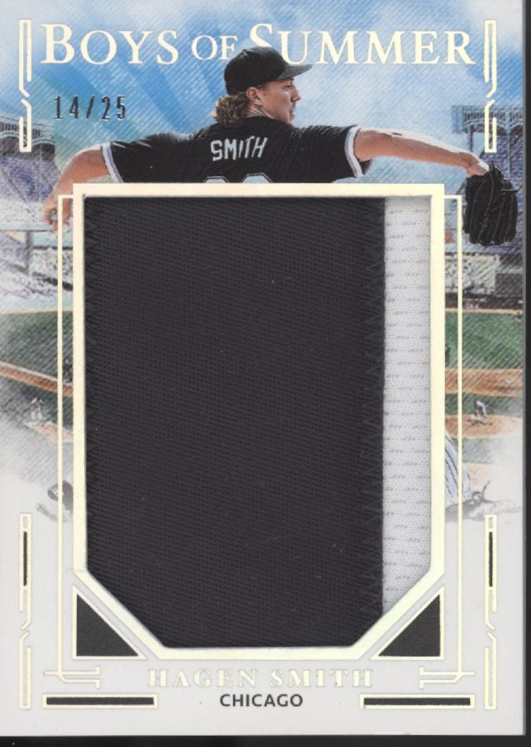 Hagen Smith 2025 Panini Boys of Summer Swatch 14/25 # #JPM-HS