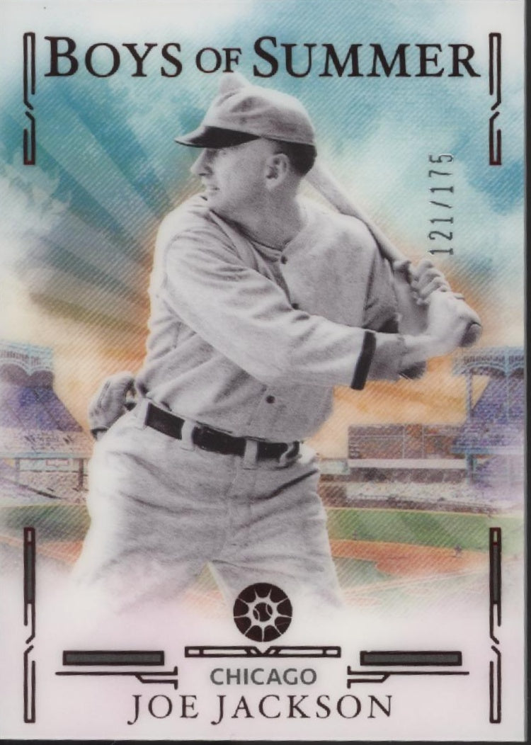 Joe Jackson 2025 Panini Boys of Summer Red 121/175 #78