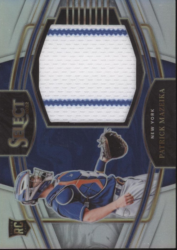 Patrick Mazeika 2022 Panini Select Prizm Swatch RC 039/250 #HRJS-PM