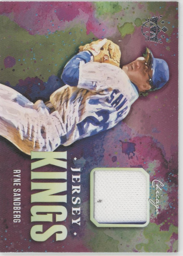 Ryne Sandberg 2021 Panini Diamond Kings Jersey Kings Swatch #JK-RY