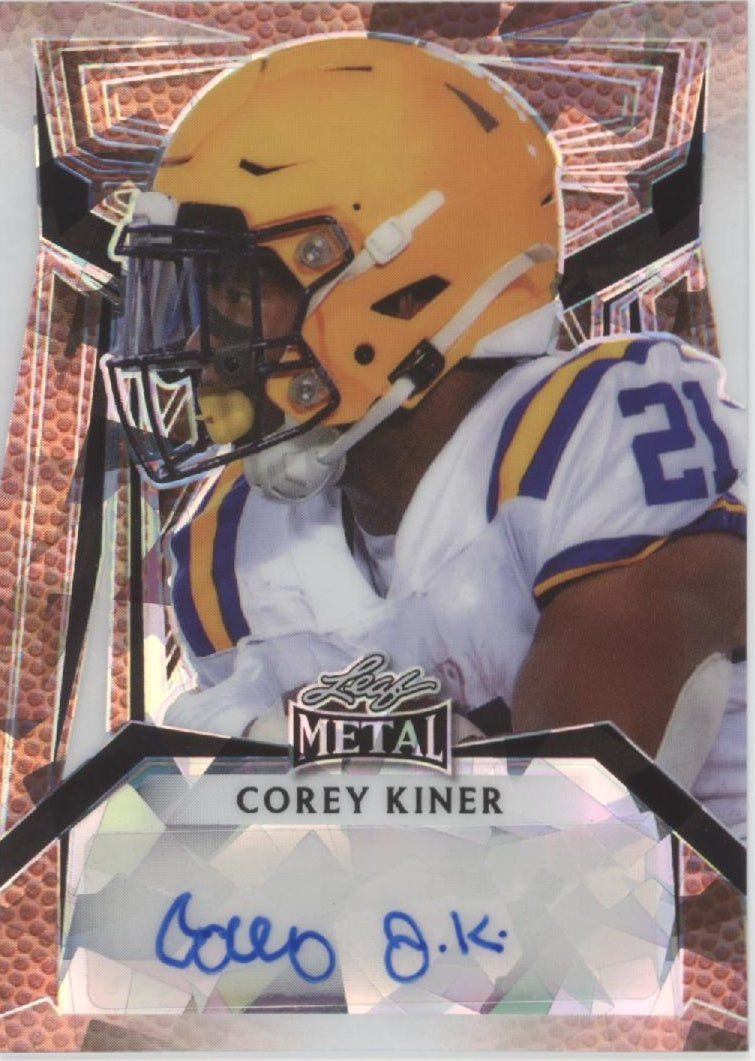 Corey Kiner 2023 Leaf Metal Auto 2/5 #PA-CK