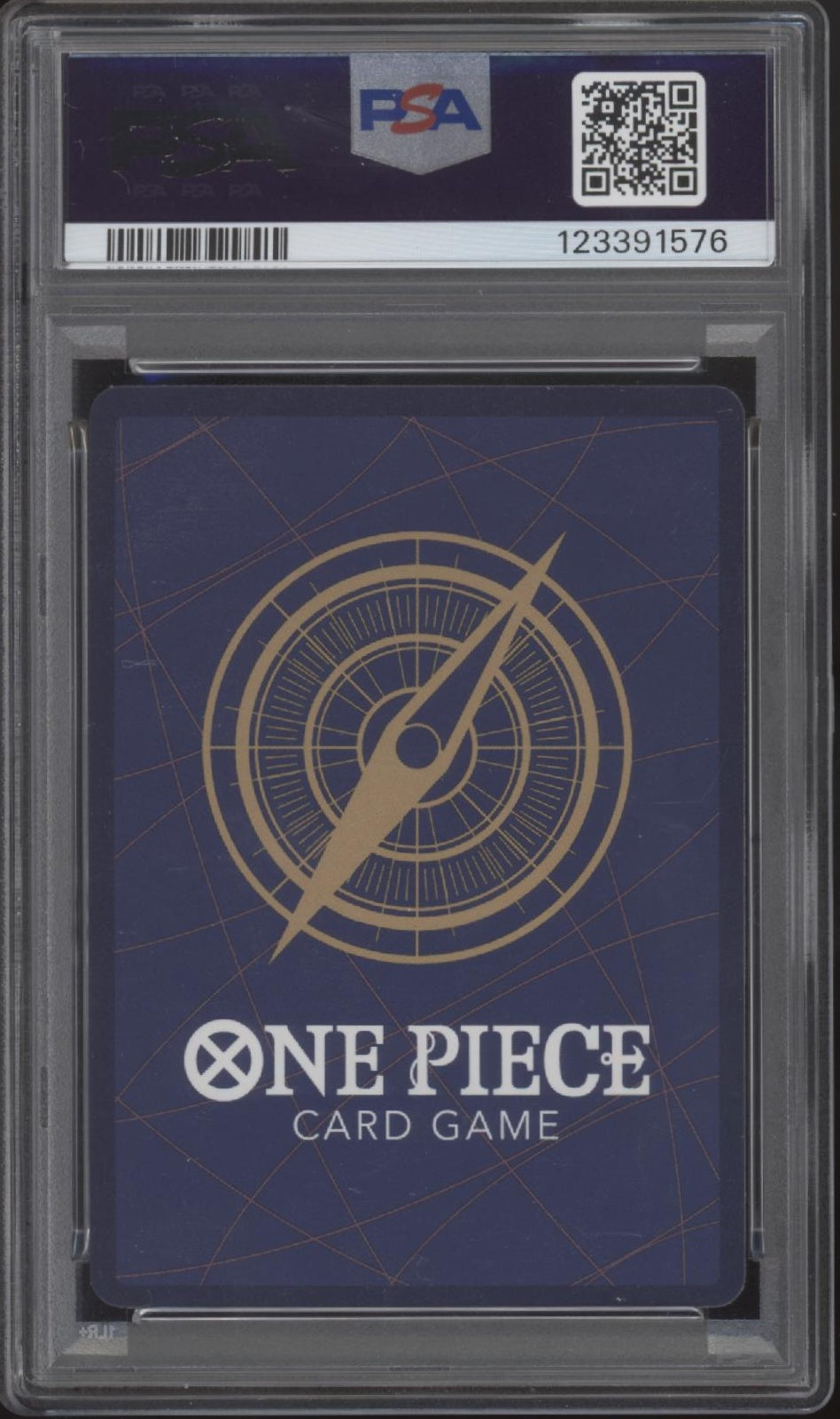 Zeus One Piece Card Game A Fist of Divine Speed Alternate Art #106 PSA 9