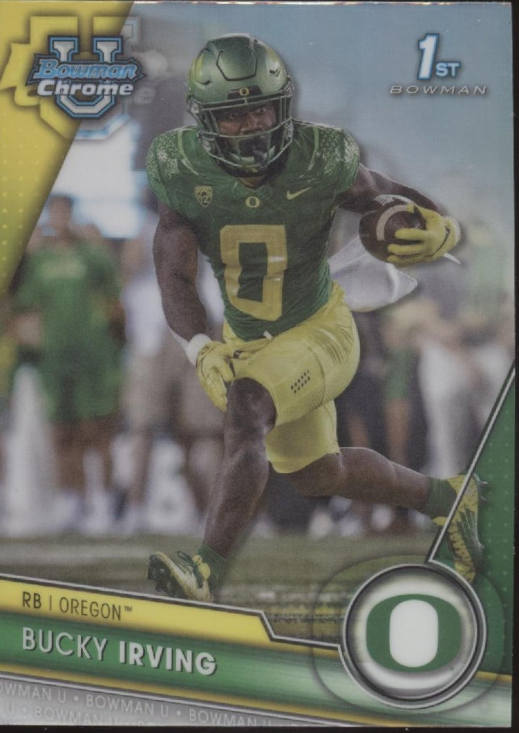Bucky Irving 2023 Bowman Chrome University Refractor #153