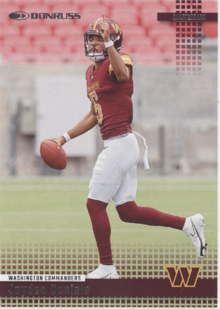 Jayden Daniels 2024 Panini Donruss RC #22