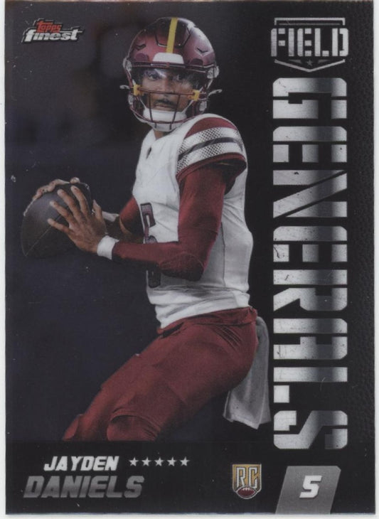 Jayden Daniels 2024 Topps Finest Field Generals RC #FG-18 #1