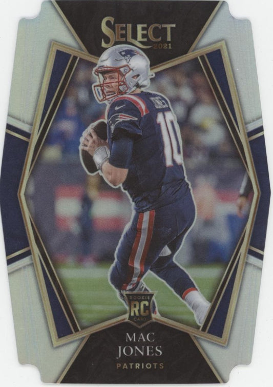 Mac Jones 2021 Panini Select Die-Cut Prizm RC #151