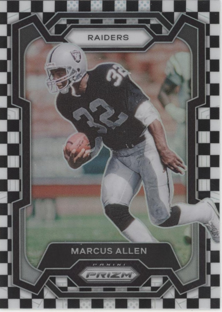 Marcus Allen 2023 Panini Prizm Black & White Checker Prizm #179 #1