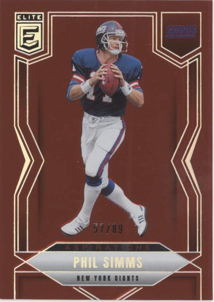 Phil Simms 2025 Panini Donruss Elite 57/89 #58