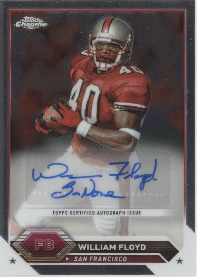 William Floyd 2024 Topps Composite Chrome Auto #TCA-WF