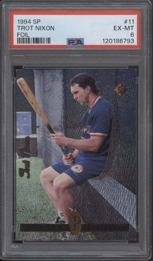 Trot Nixon 1994 Upper Deck SP Premier Prospects Foil #11 PSA 6
