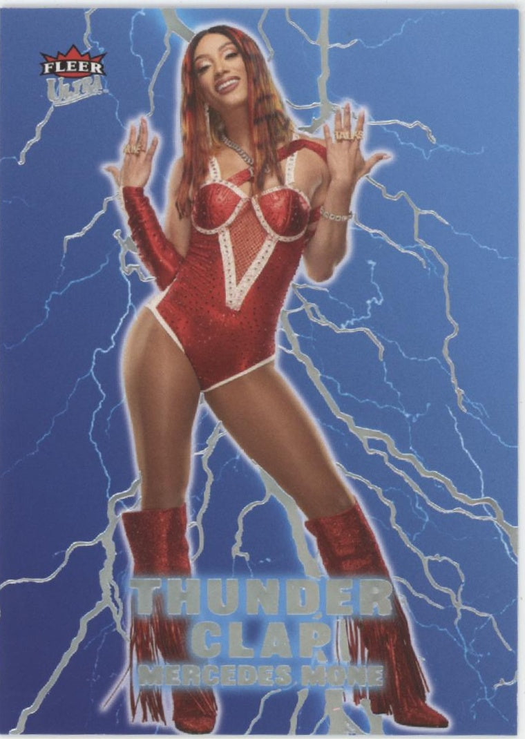 Mercedes Mone 2025 Upper Deck Fleer Ultra Thunder Clap #10 #2