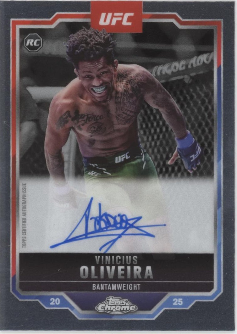 Vincius Oliveira 2025 Topps Chrome RC Auto #CRA-VO