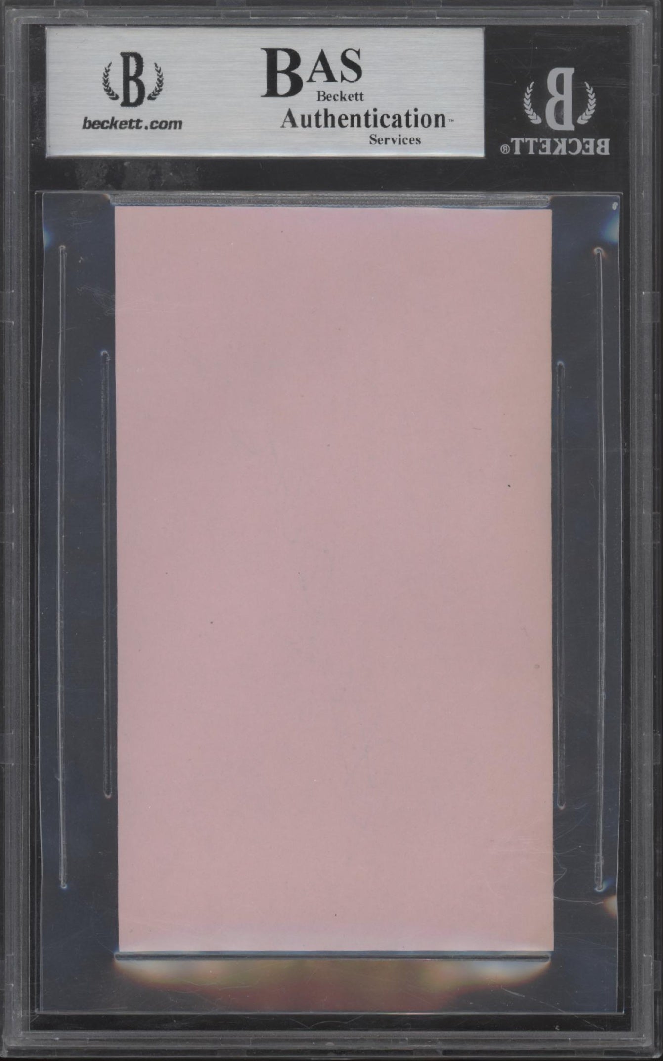 Steve Carlton Cut Beckett Authentic Autograph Red