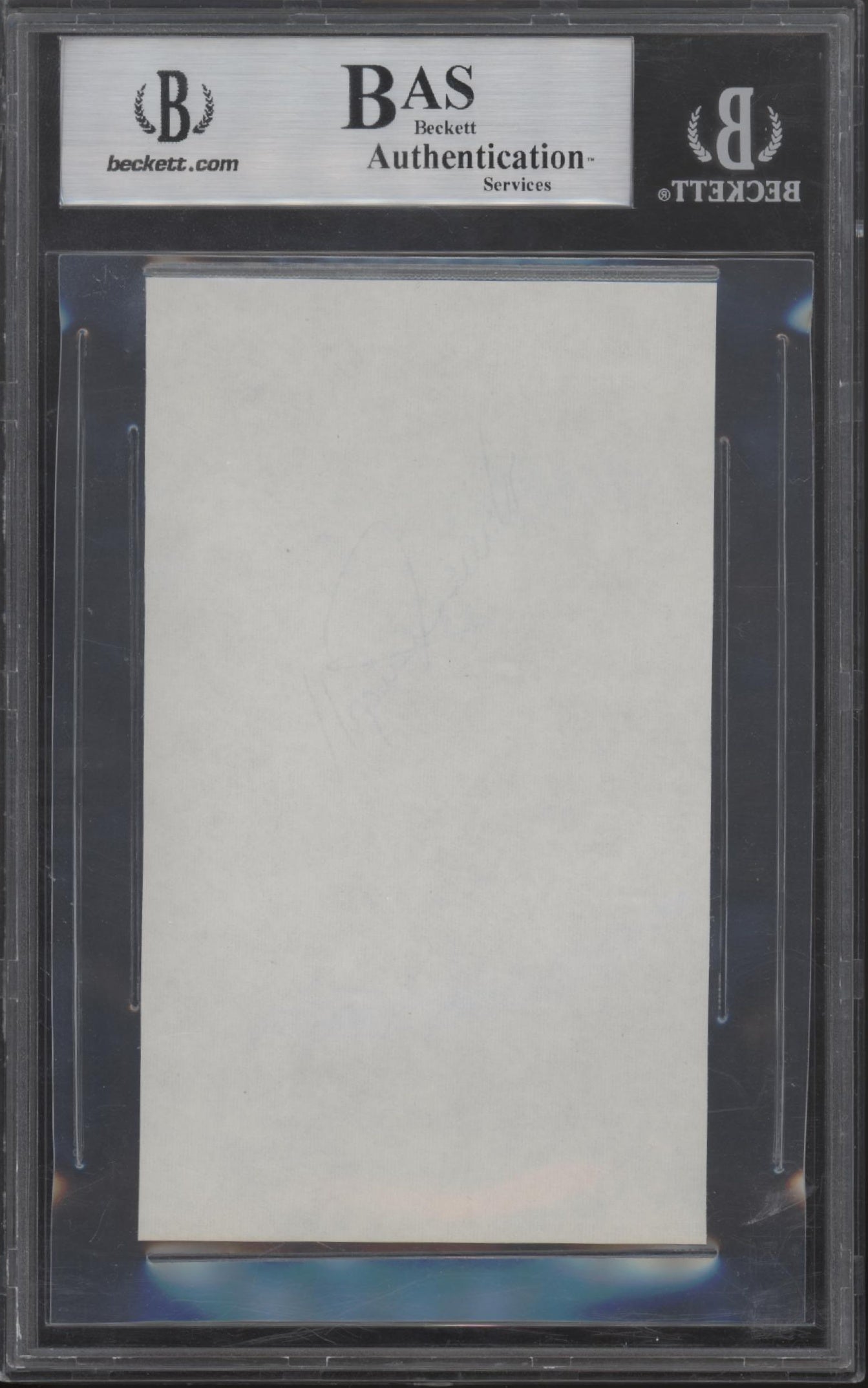 Willie Stargell Cut Beckett Authentic Autograph