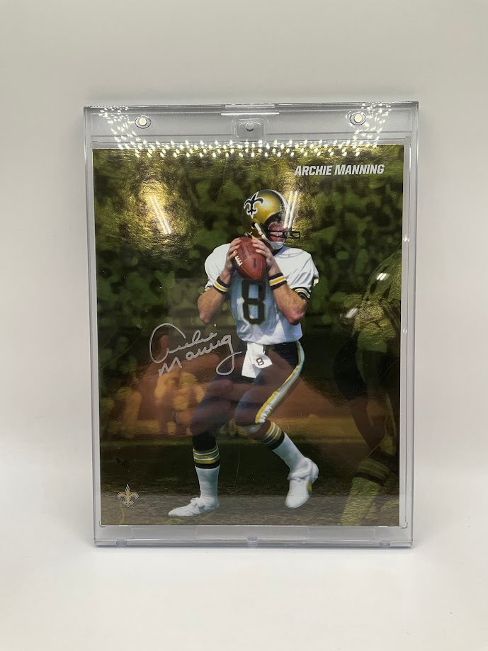 Archie Manning Underwraps Emanate Auto New Orleans Saints 37/50 Fanatics COA