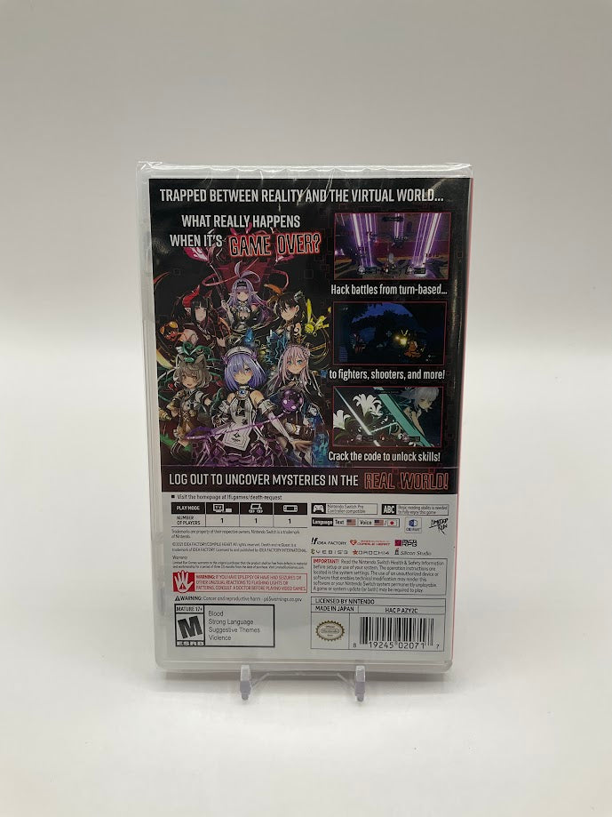 Death end re;Quest Nintendo Switch