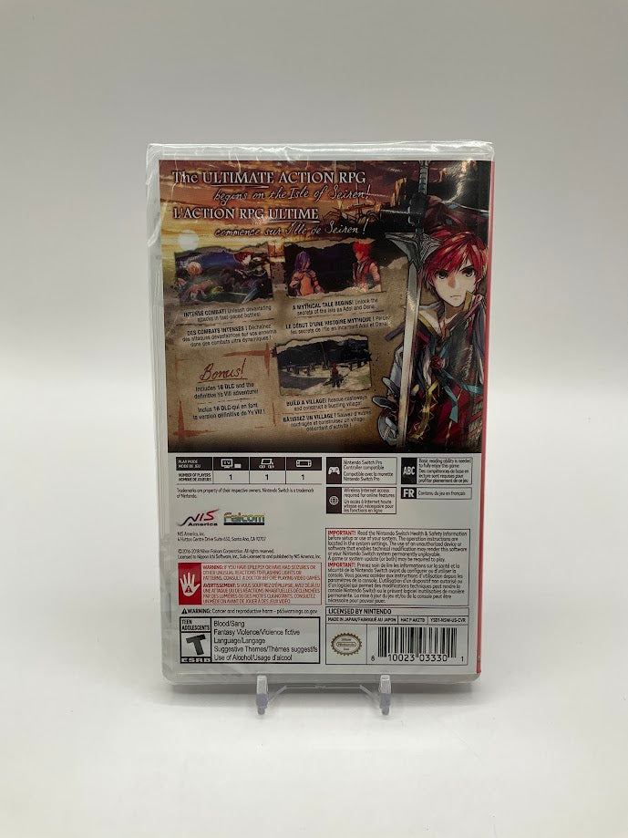 Ys VIII Lacrimosa of DANA Nintendo Switch