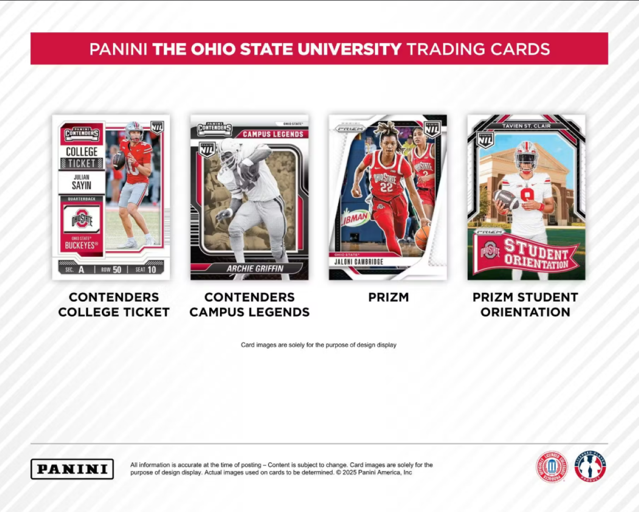 2025 Panini Ohio State NIL Hobby Box