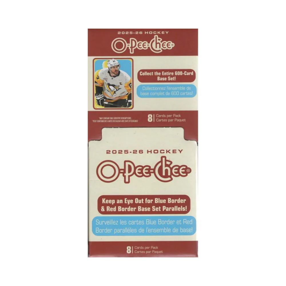 2025-26 Upper Deck O-Pee-Chee Hockey Gravity Feed Box