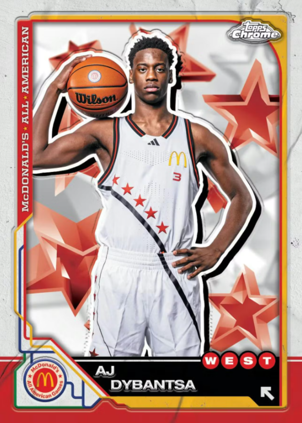 2025 Topps Chrome McDonalds All-American Basketball Hobby Box