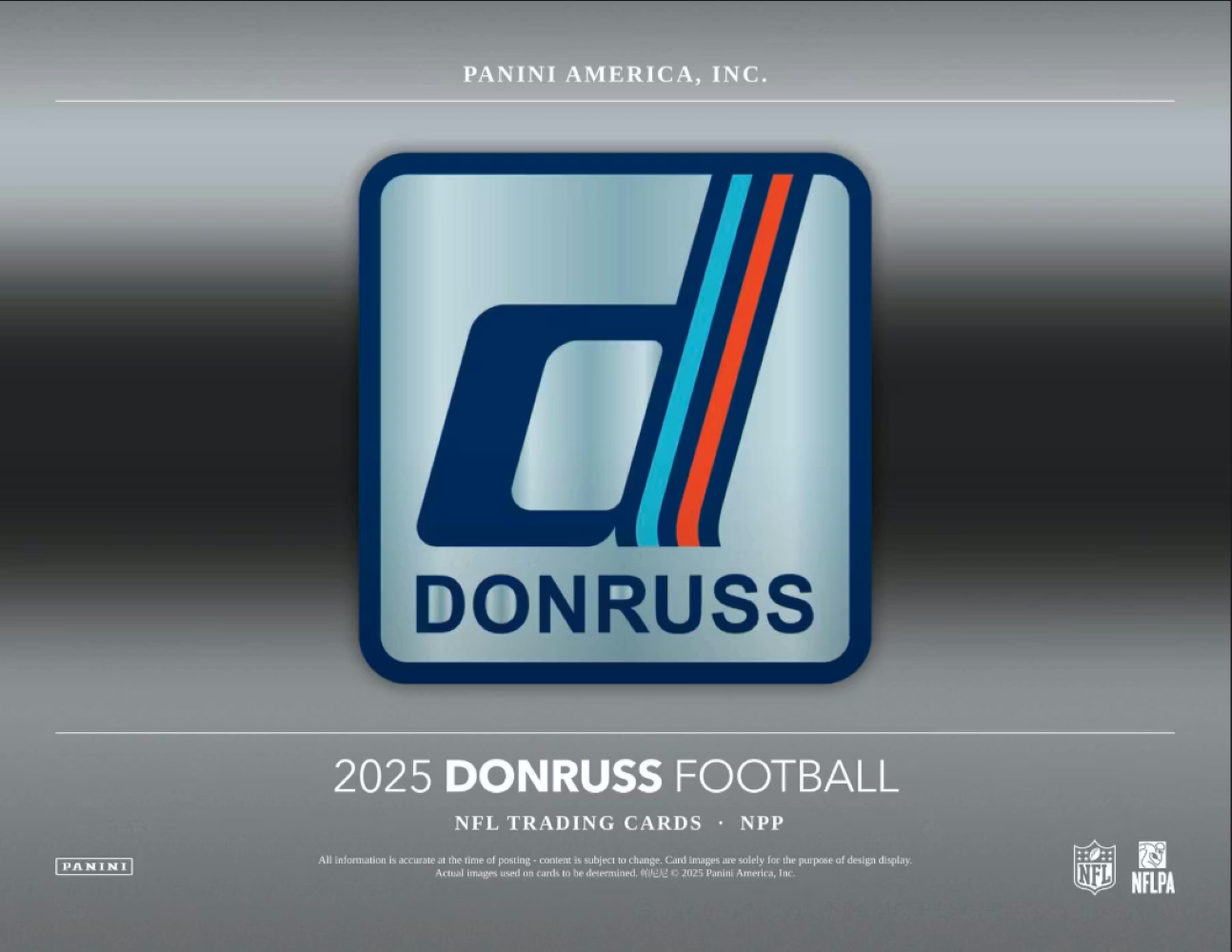 2025 Panini Donruss Football Mega Box (Red Wave Parallels)