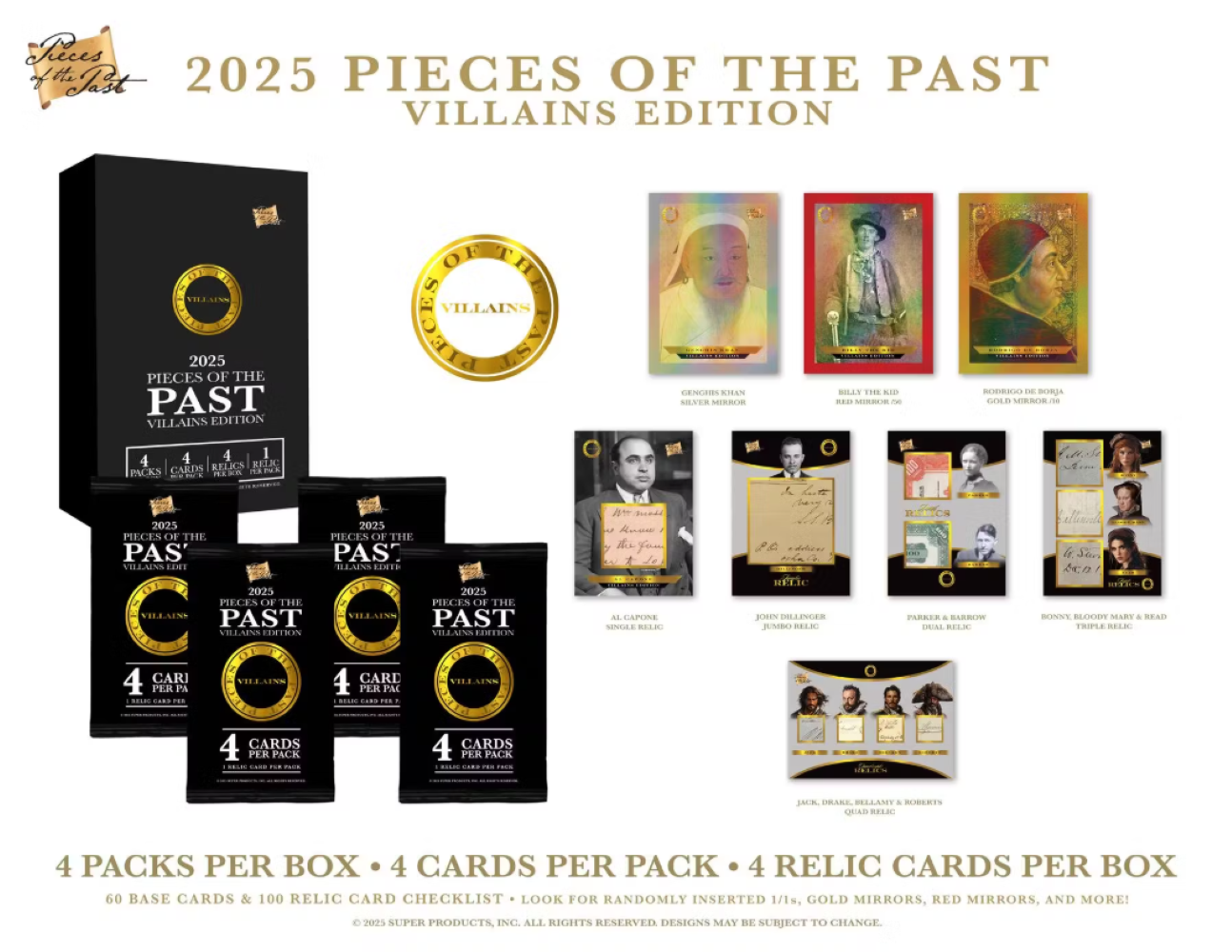 2025 Pieces of the Past Villains Box