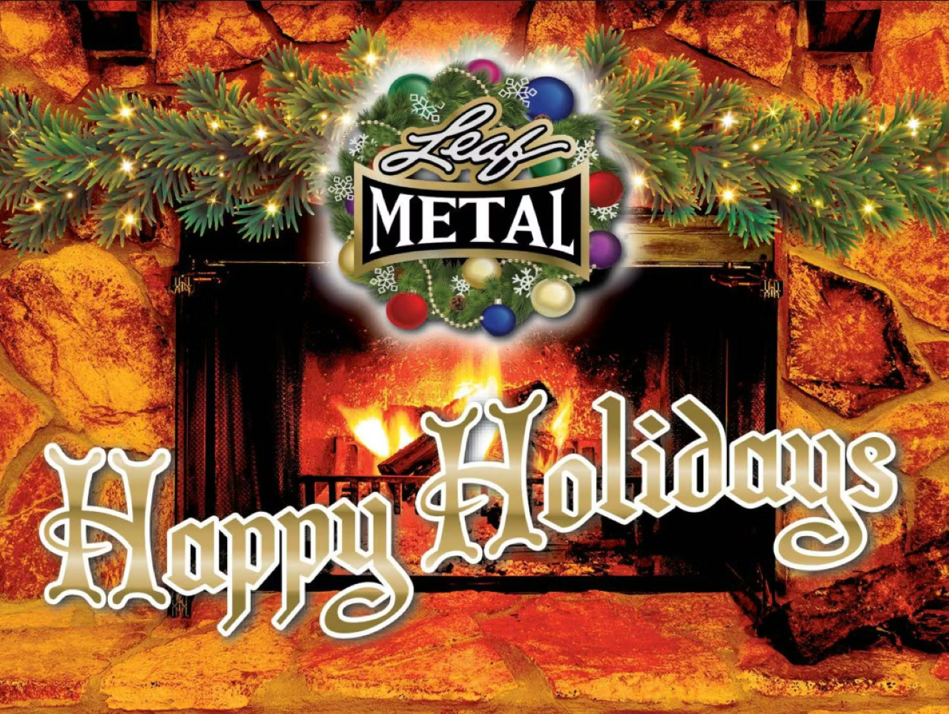 2025 Leaf Metal Happy Holiday Hobby Box