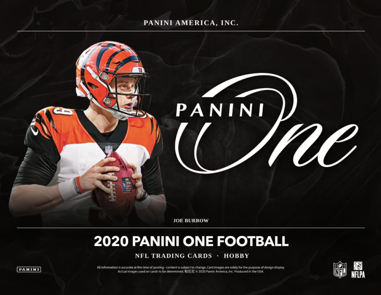 2020 Panini One Football Hobby Box