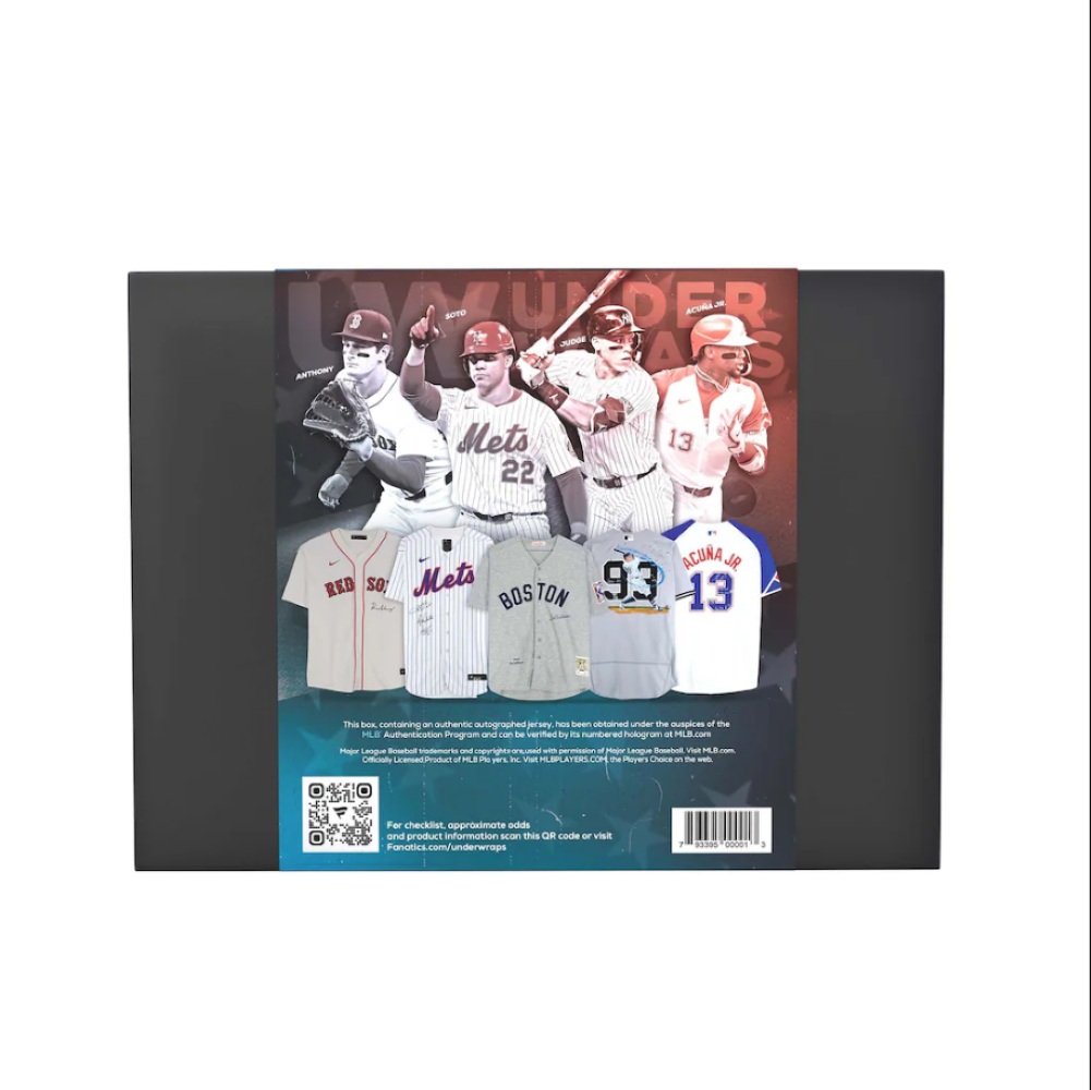 2025 Underwraps Auto Baseball Jersey Vol.2