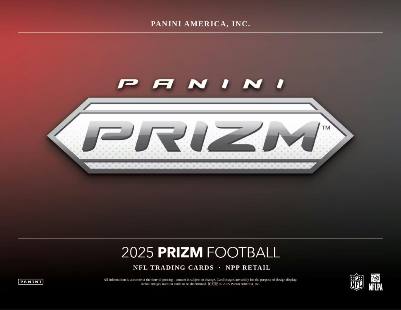 2025 Panini Prizm Football Mega Box (Neon Green Pulsar Prizms)
