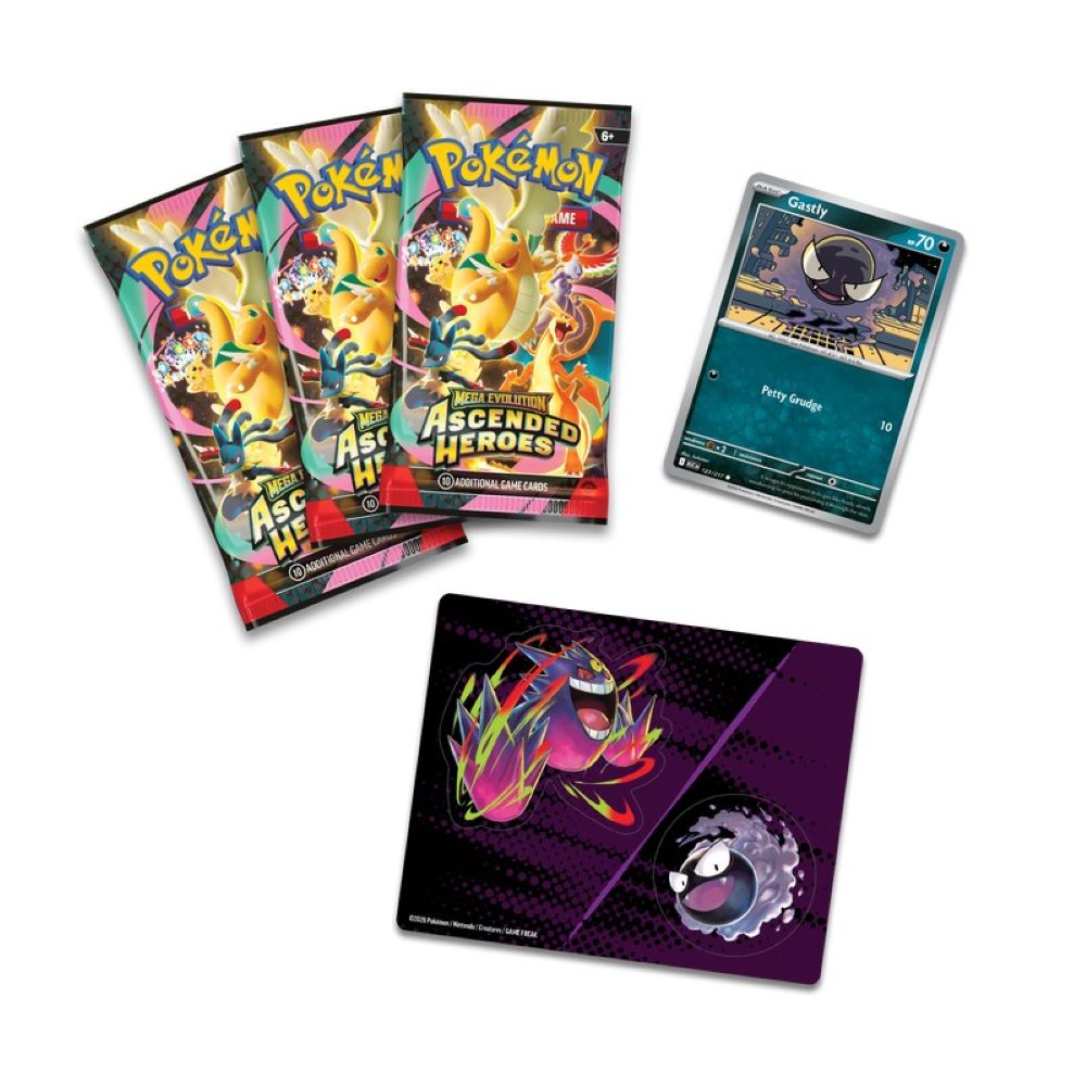 Pokemon: Mega Evolution Ascended Heroes Tech Sticker Collection (Random)
