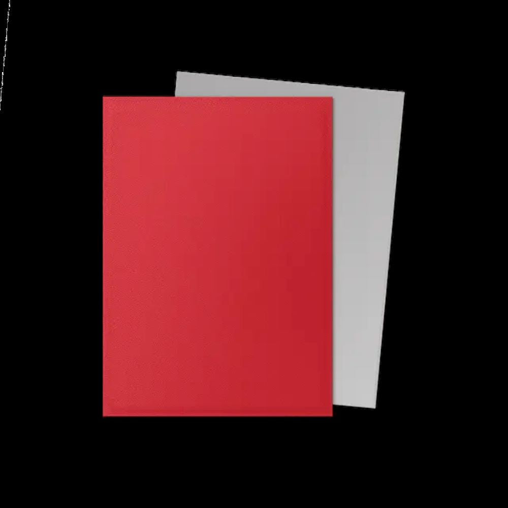 Dragon Shield 100ct Dual Matte Sleeves - Crimson & Silver