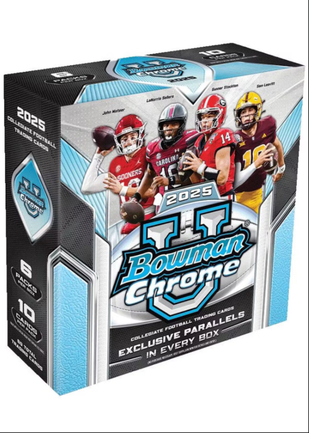 2025 Bowman Chrome University Football Mega Box