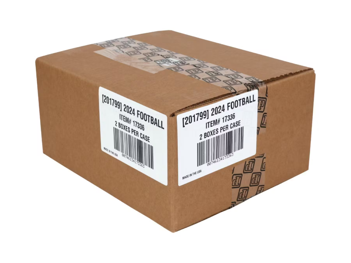 2024 Panini Flawless Football Hobby Box Case (2ct)