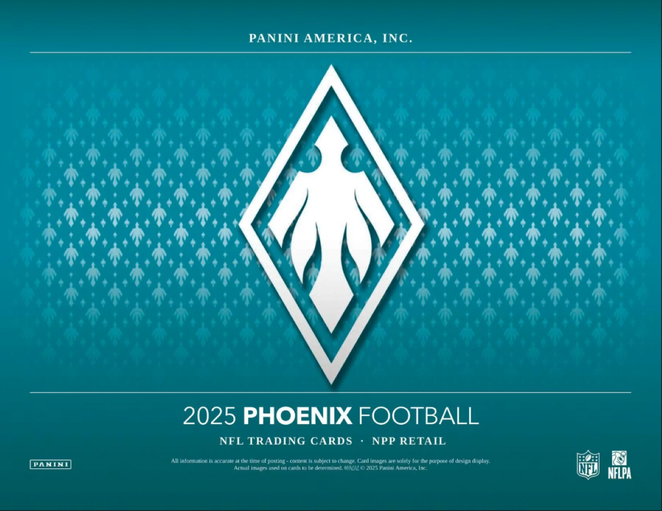 2025 Panini Phoenix Football Mega Box