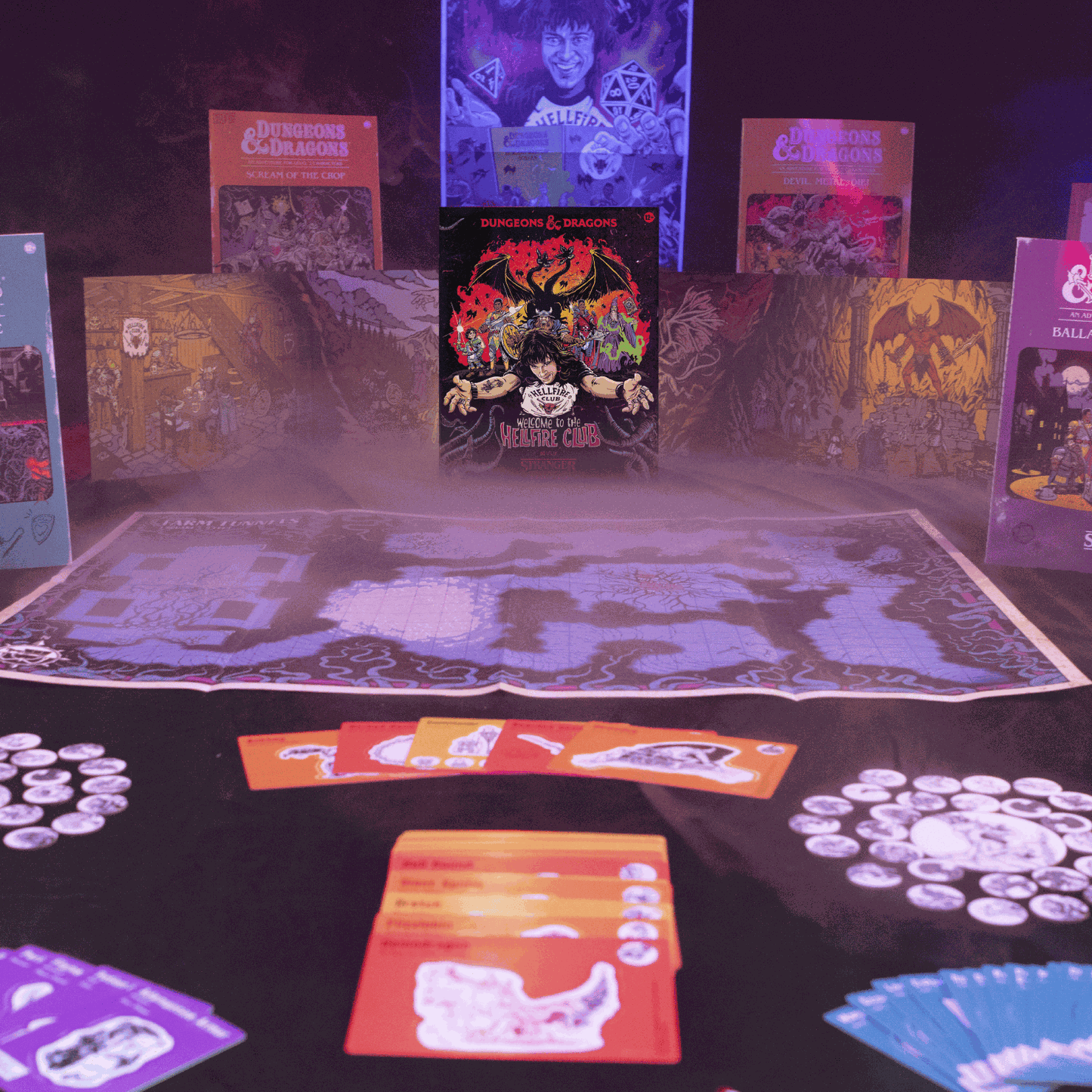 Dungeons & Dragons Stranger Things Welcome to Hellfire