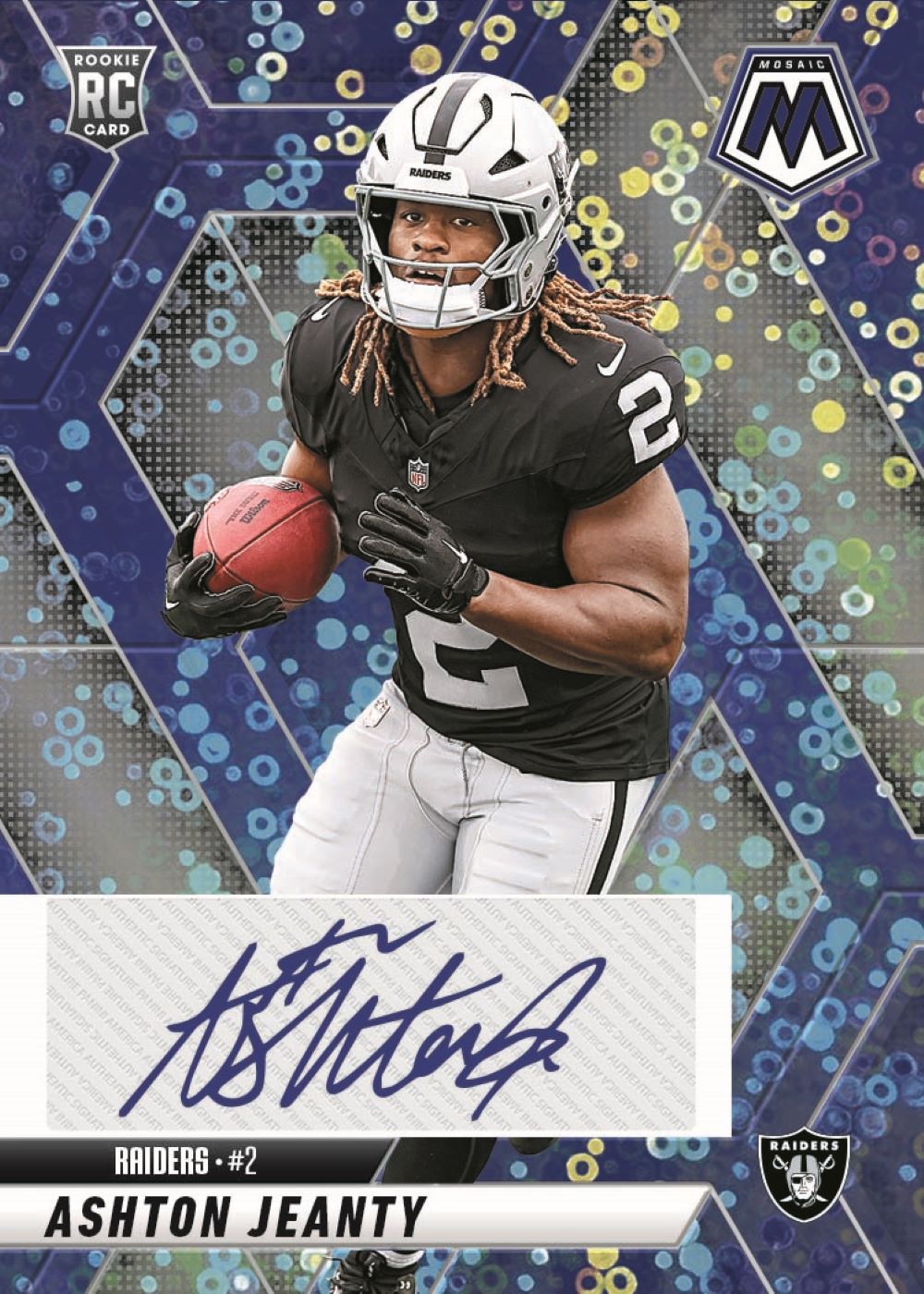 2025 Panini Mosaic No Huddle Football Hobby Box