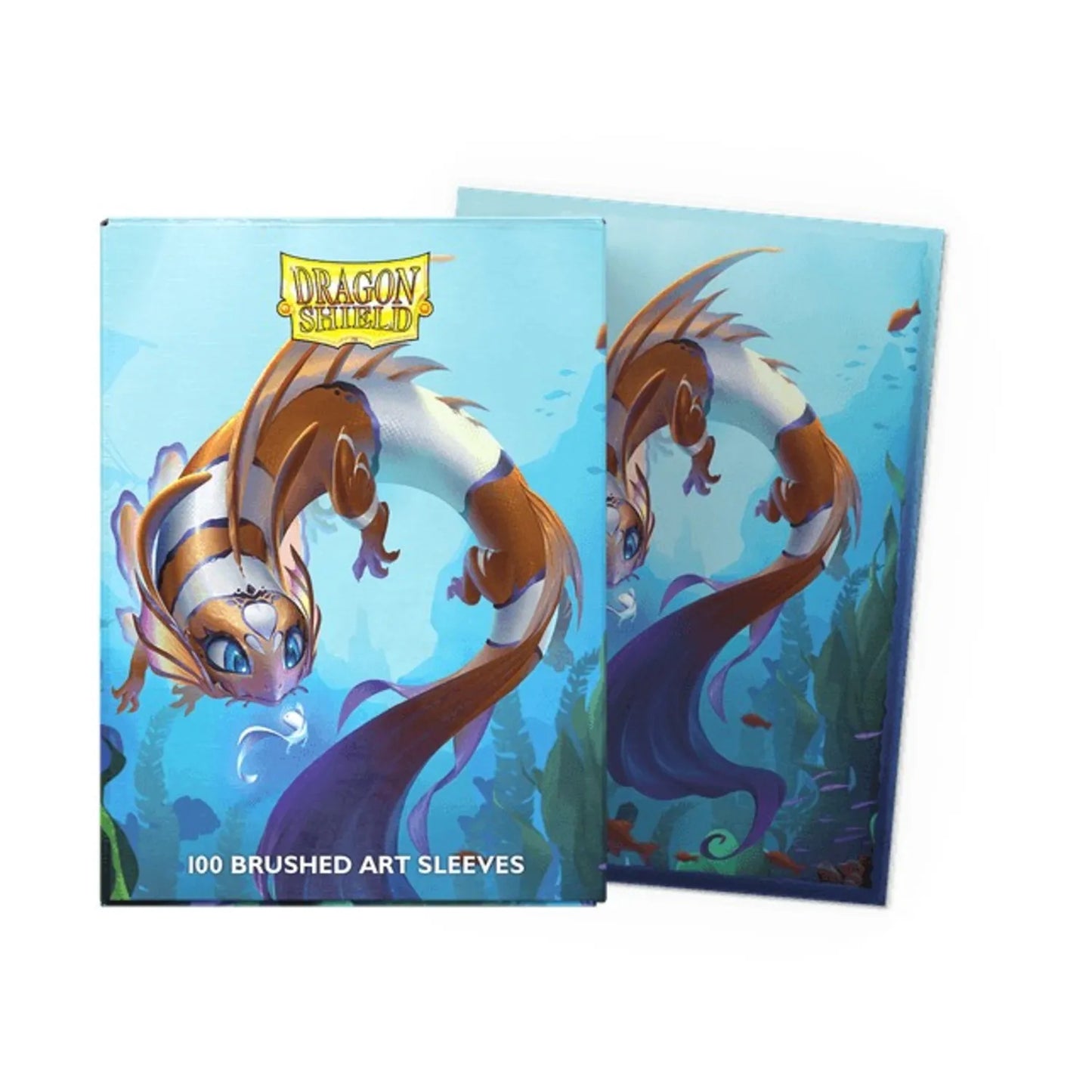 Dragon Shield: 100ct Standard Size The Cinderfin Brushed Art Sleeves