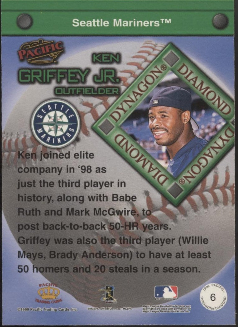 Ken Griffey Jr. 1999 Pacific Dynagon Diamond #6