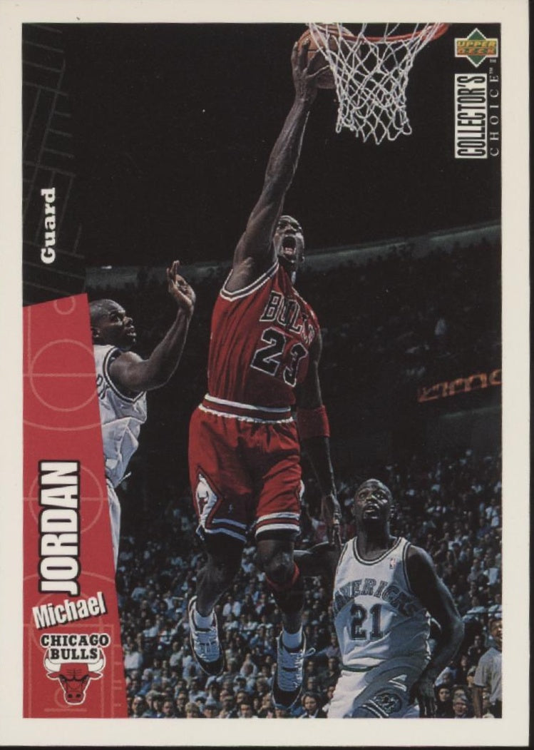 97 upper deck michael jordan