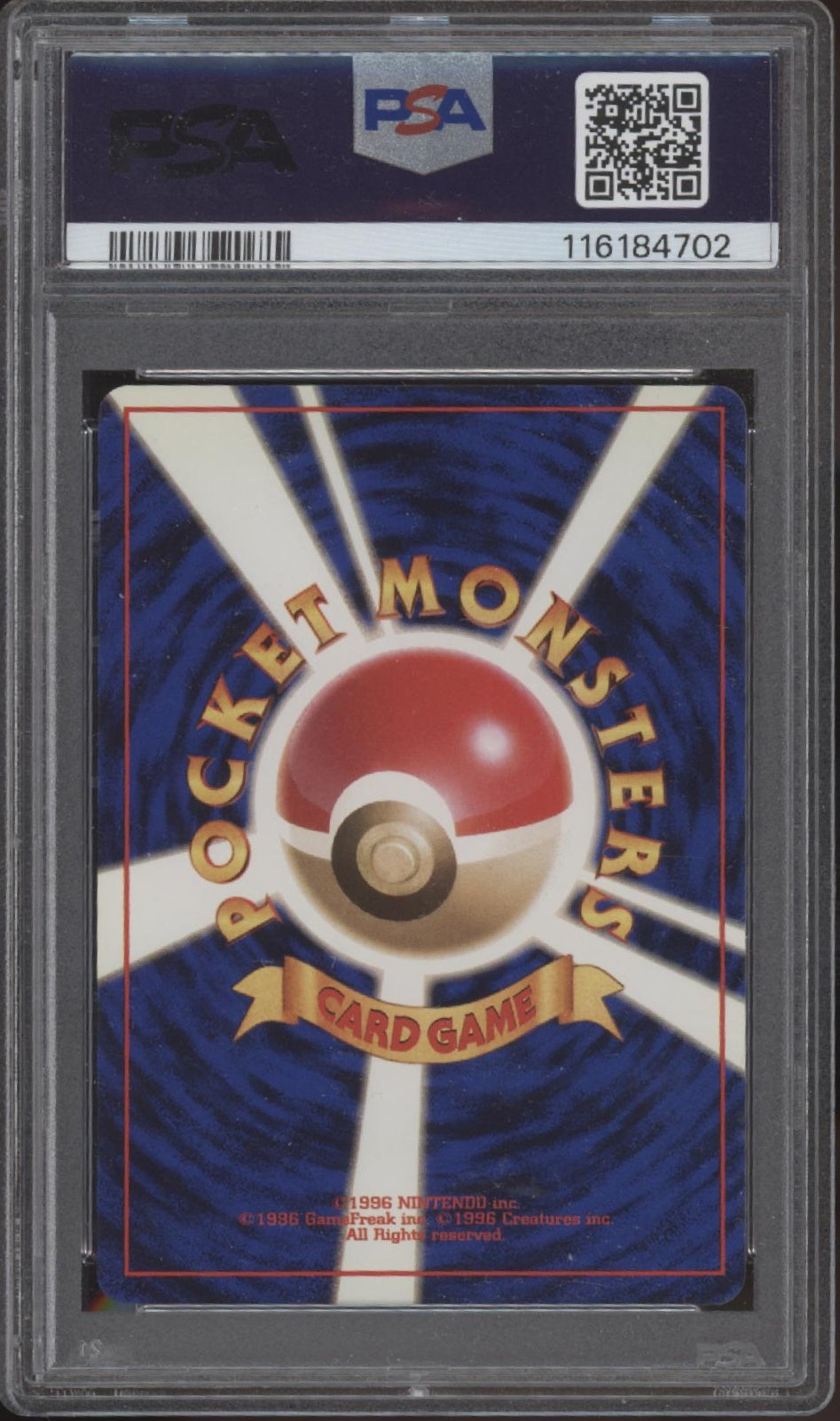 Moltres Pokemon Fossil Holo Japanese #146 PSA 9