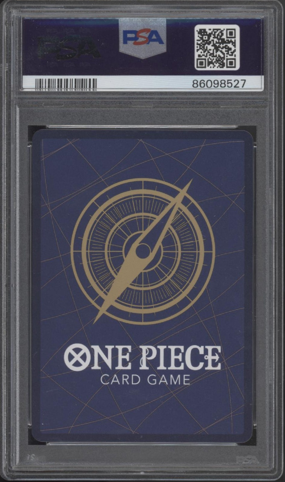 Shanks One Piece Card Game OP06 Alternate Art Japanese #007 PSA 10