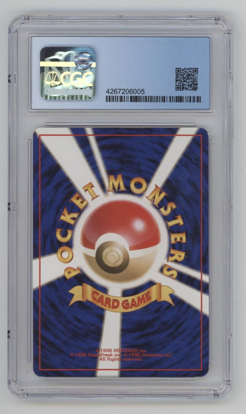 Slowking Pokemon Southern Islands Reverse Holo Japanese CGC 9