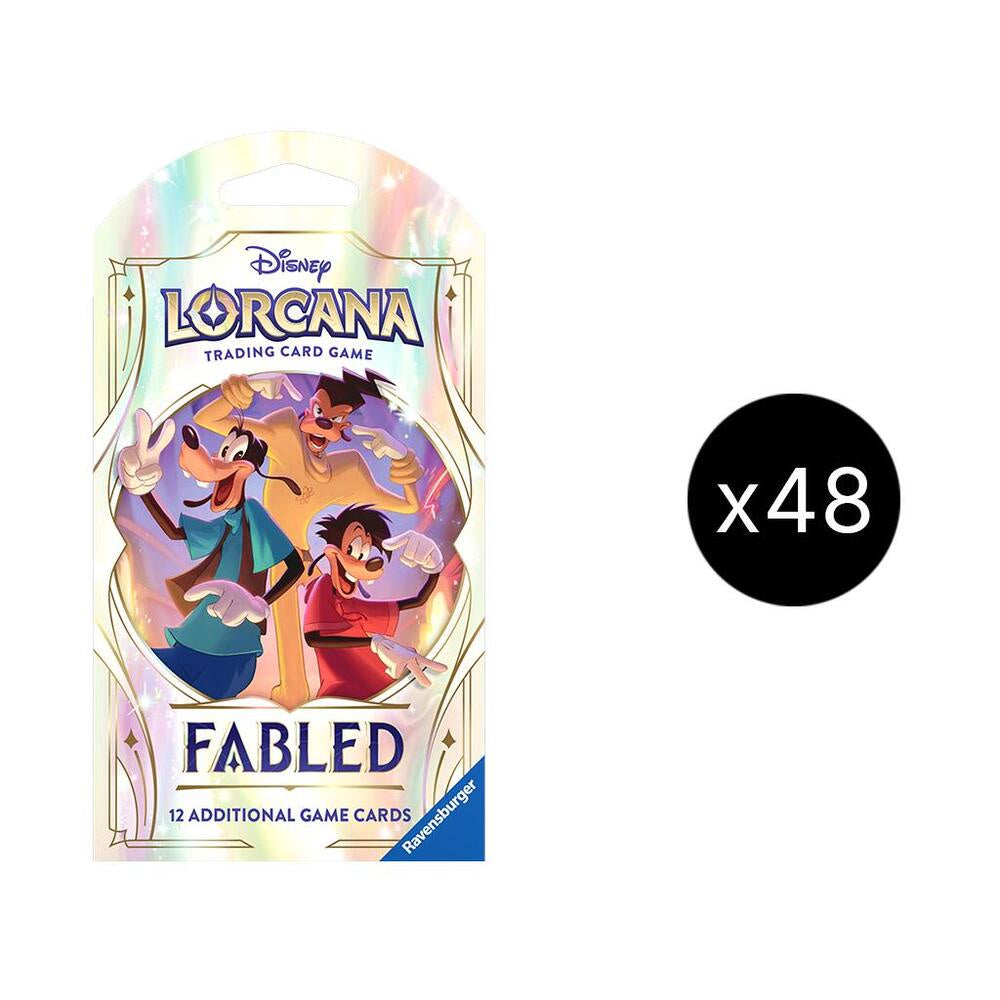 Disney Lorcana: Fabled Sleeved Booster Case (48ct)