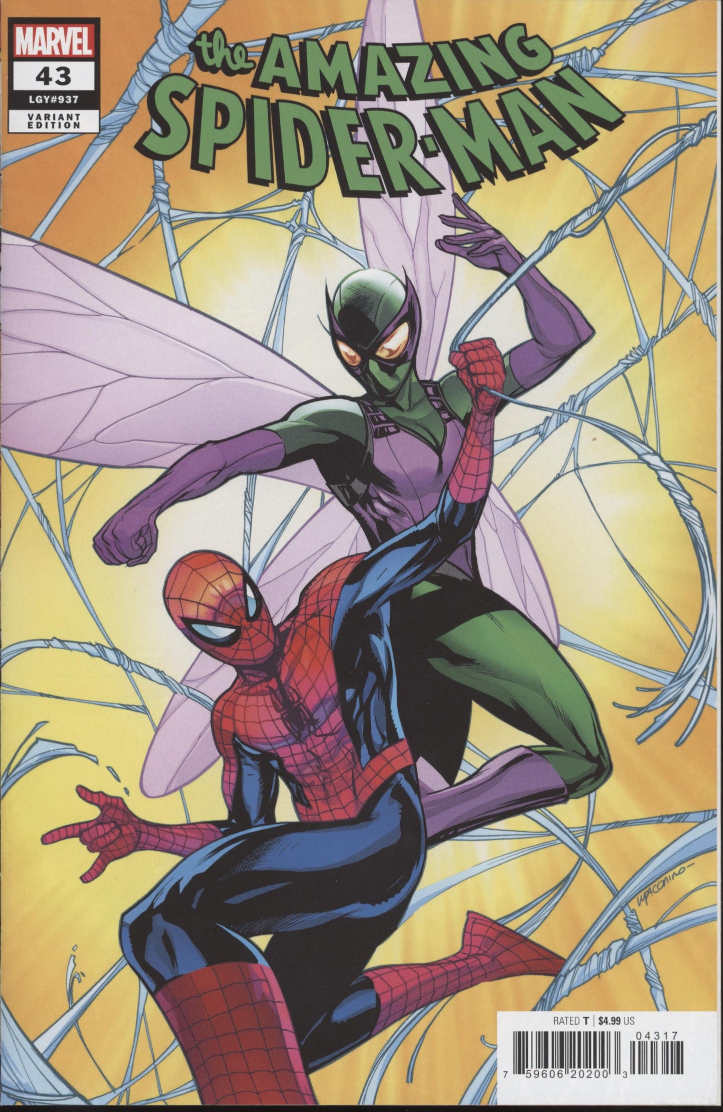 Amazing Spider-Man Issue #43E 1:25 Retailer Incentive Variant