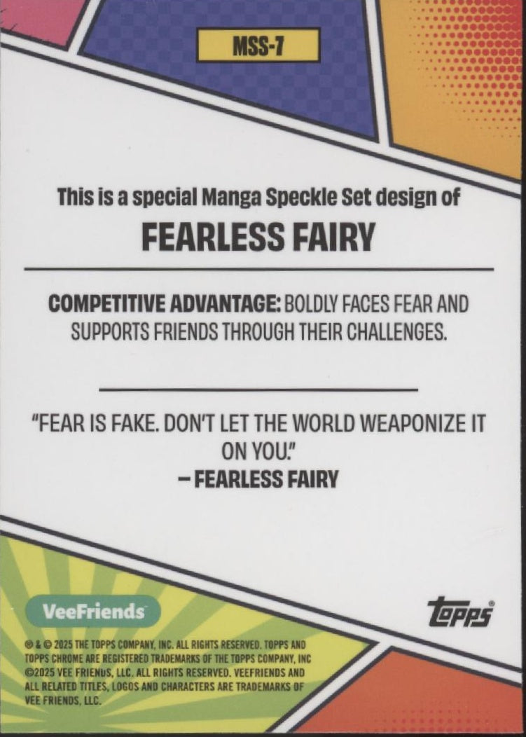 Fearless Fairy 2025 Topps Chrome VeeFriends #MSS-7