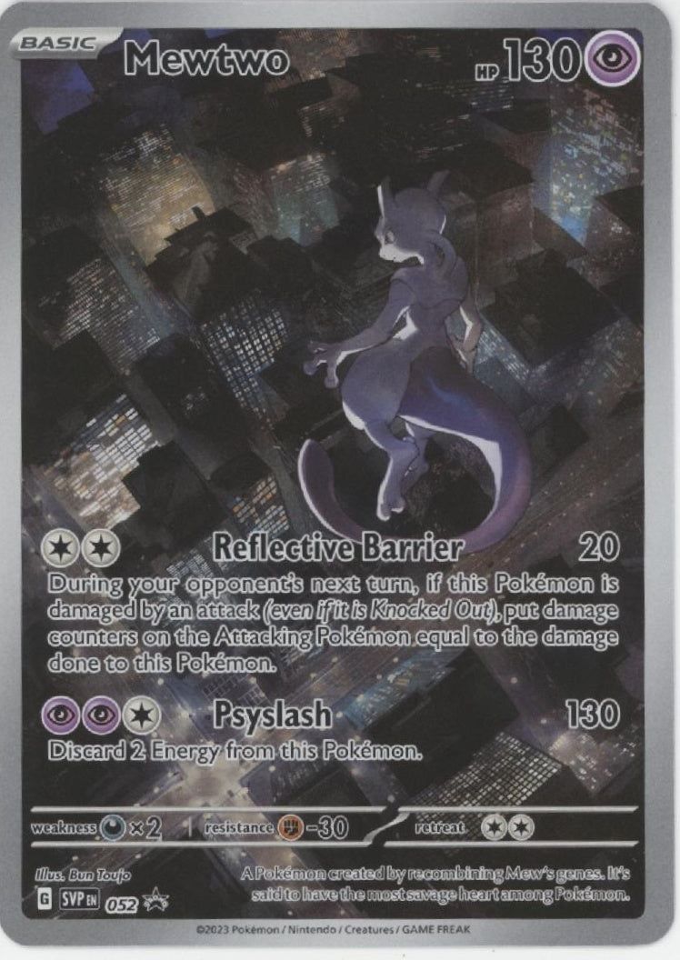 Pokemon: Mewtwo - 052 - SV: Scarlet & Violet Promo Cards
