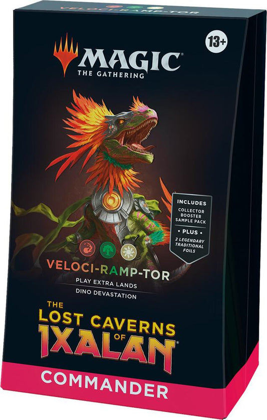 Magic the Gathering: Lost Caverns of Ixalan Commander Deck Veloci-Ramptor