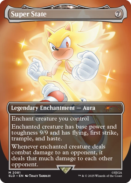 Magic the Gathering: Secret Lair X Sonic Friends & Foes Non-Foil