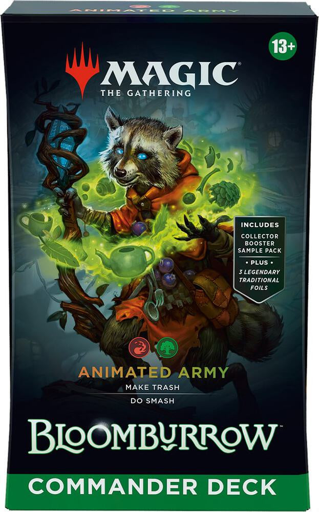 Magic the Gathering: Bloomburrow Commander Deck - Animated Army
